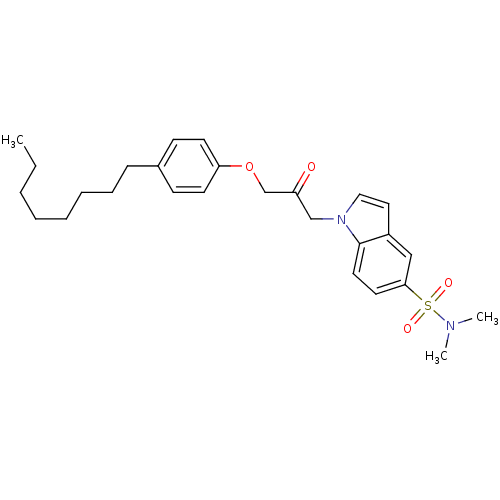 Chemical structure of BindingDB Monomer ID 50206340