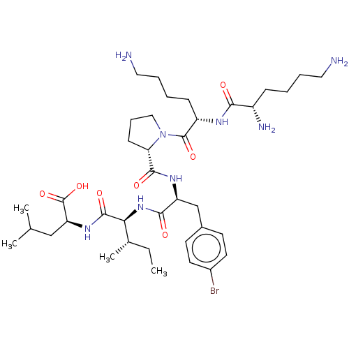 Chemical structure of BindingDB Monomer ID 50206701