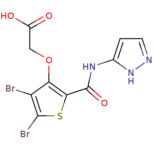 Chemical structure of BindingDB Monomer ID 50206989