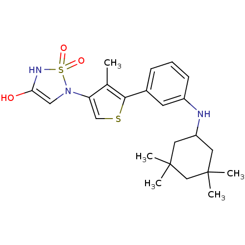 Chemical structure of BindingDB Monomer ID 50206990