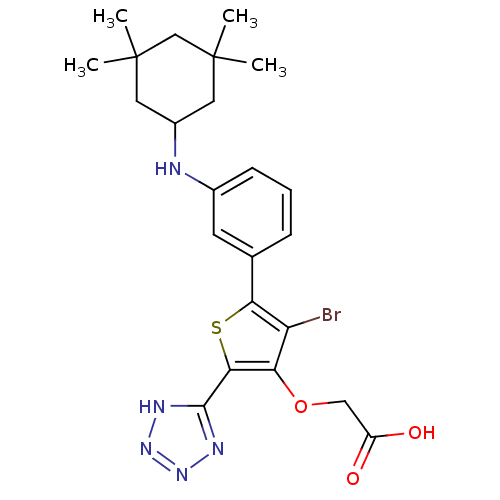 Chemical structure of BindingDB Monomer ID 50207008