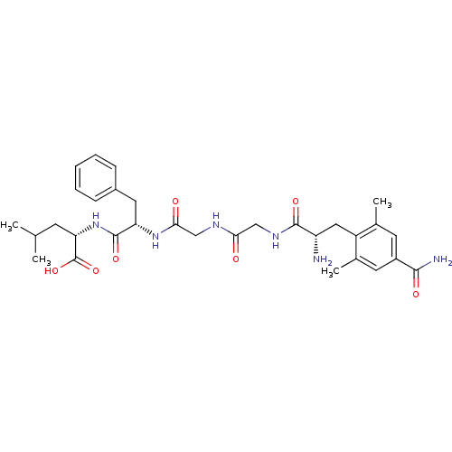 Chemical structure of BindingDB Monomer ID 50207825