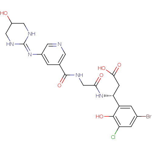 Chemical structure of BindingDB Monomer ID 50209425