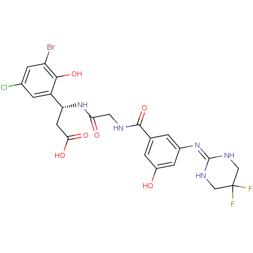 Chemical structure of BindingDB Monomer ID 50209442