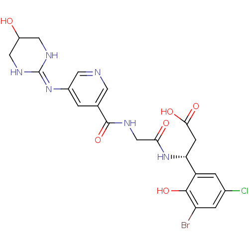 Chemical structure of BindingDB Monomer ID 50209460