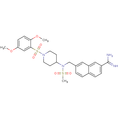 Chemical structure of BindingDB Monomer ID 50209893