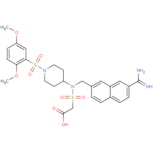 Chemical structure of BindingDB Monomer ID 50209904