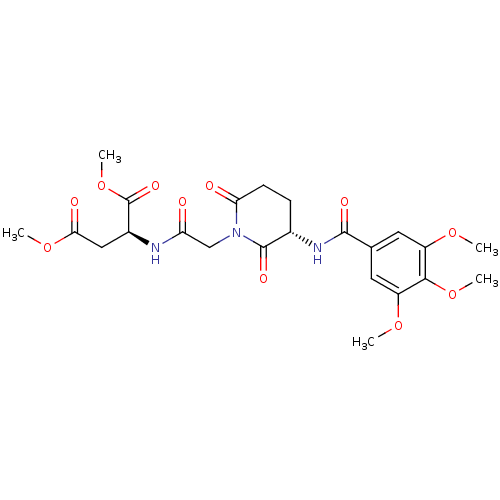 Chemical structure of BindingDB Monomer ID 50210535