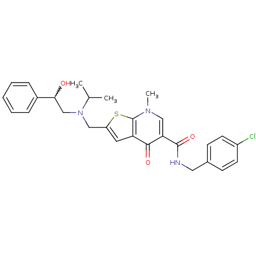 Chemical structure of BindingDB Monomer ID 50210597