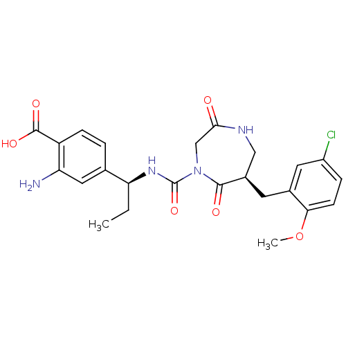 Chemical structure of BindingDB Monomer ID 50210734