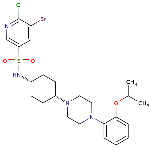 Chemical structure of BindingDB Monomer ID 50211341