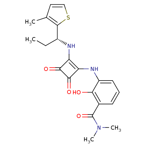 Chemical structure of BindingDB Monomer ID 50211460