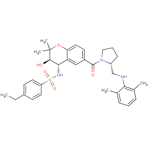 Chemical structure of BindingDB Monomer ID 50211547
