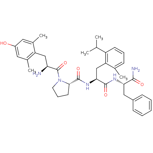 Chemical structure of BindingDB Monomer ID 50212618