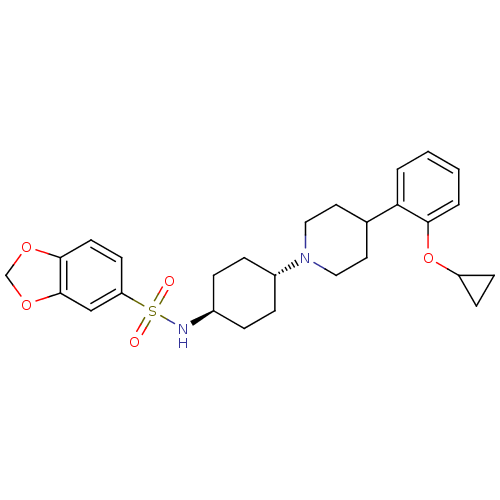 Chemical structure of BindingDB Monomer ID 50213534