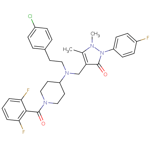 Chemical structure of BindingDB Monomer ID 50214121