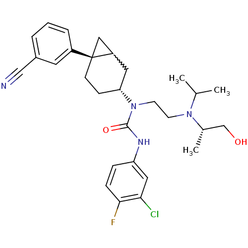 Chemical structure of BindingDB Monomer ID 50215634