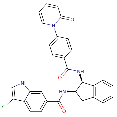 Chemical structure of BindingDB Monomer ID 50218301