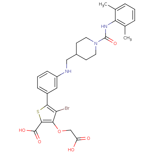 Chemical structure of BindingDB Monomer ID 50219569