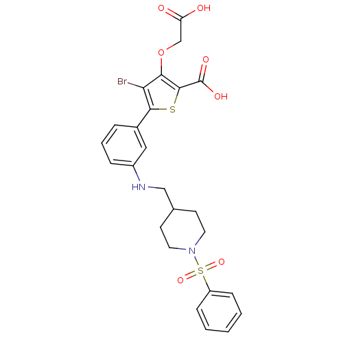 Chemical structure of BindingDB Monomer ID 50219571