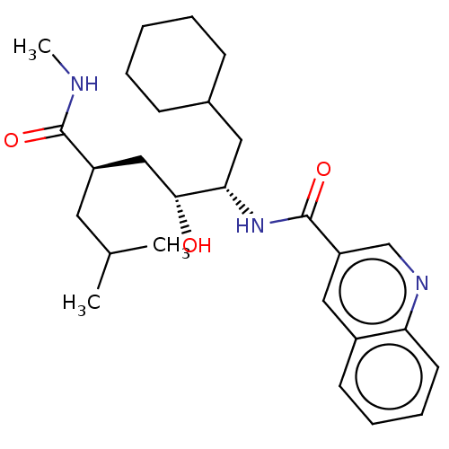 Chemical structure of BindingDB Monomer ID 50219833