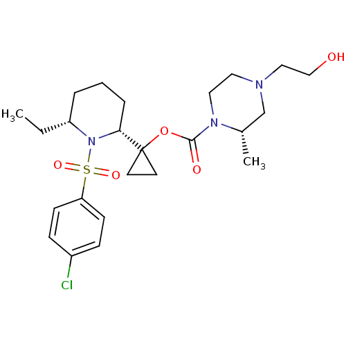 Chemical structure of BindingDB Monomer ID 50220280