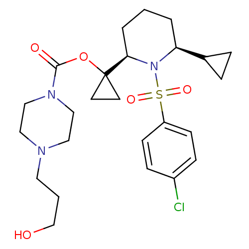 Chemical structure of BindingDB Monomer ID 50220285