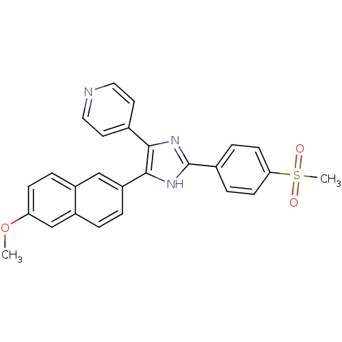 Chemical structure of BindingDB Monomer ID 50221353