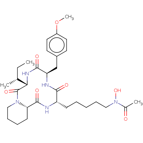 Chemical structure of BindingDB Monomer ID 50221736