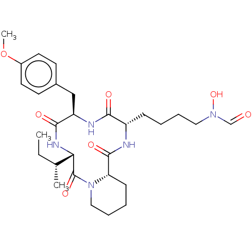 Chemical structure of BindingDB Monomer ID 50221737
