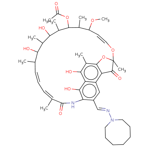 Chemical structure of BindingDB Monomer ID 50222130