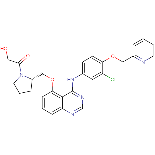 Chemical structure of BindingDB Monomer ID 50222495