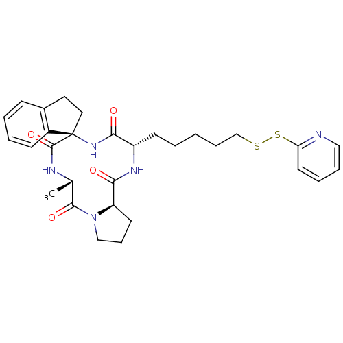 Chemical structure of BindingDB Monomer ID 50222726