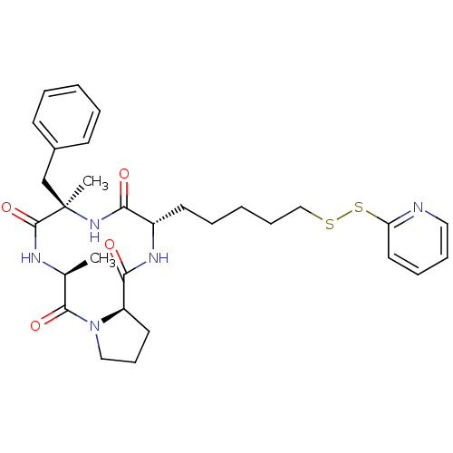 Chemical structure of BindingDB Monomer ID 50222731