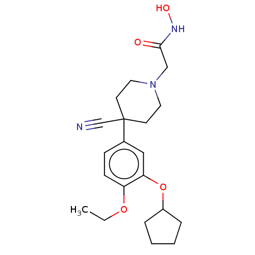 Chemical structure of BindingDB Monomer ID 50223271
