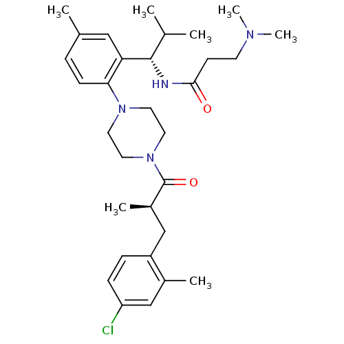 Chemical structure of BindingDB Monomer ID 50224184