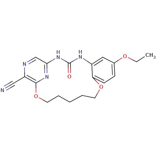 Chemical structure of BindingDB Monomer ID 50224592