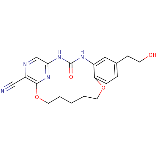 Chemical structure of BindingDB Monomer ID 50224607