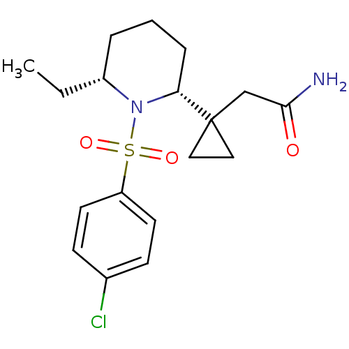 Chemical structure of BindingDB Monomer ID 50226506