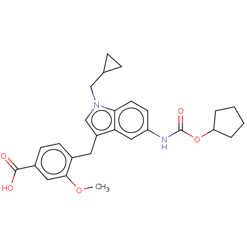 Chemical structure of BindingDB Monomer ID 50227360