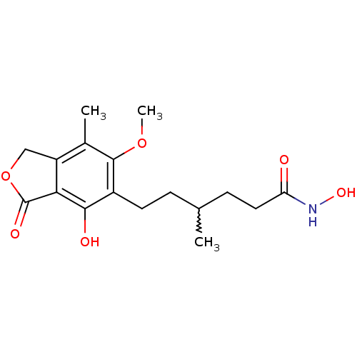 Chemical structure of BindingDB Monomer ID 50228083