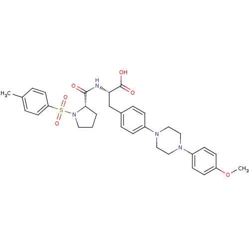Chemical structure of BindingDB Monomer ID 50231409