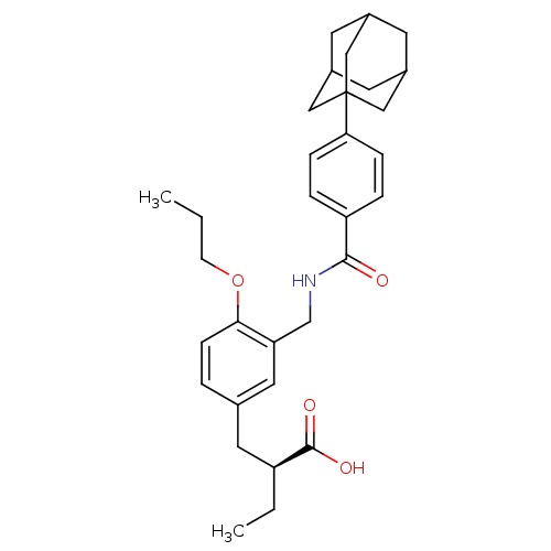 Chemical structure of BindingDB Monomer ID 50231507