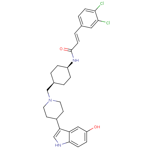 Chemical structure of BindingDB Monomer ID 50233075