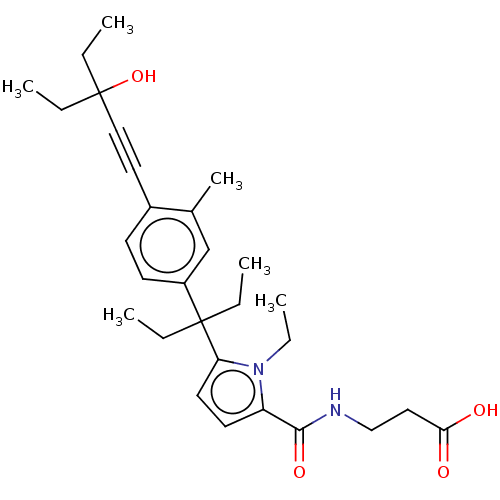 Chemical structure of BindingDB Monomer ID 50233338