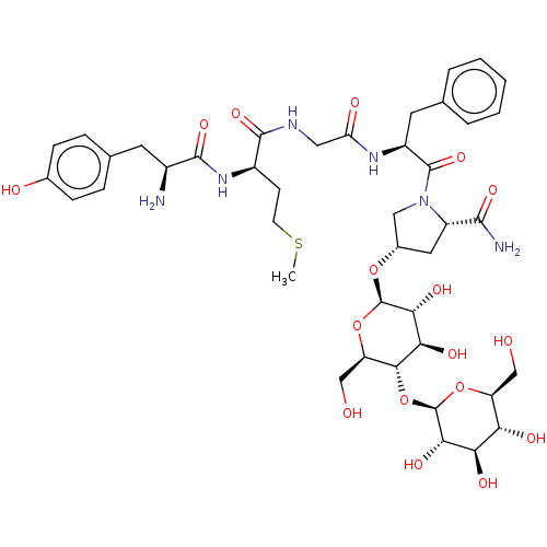 Chemical structure of BindingDB Monomer ID 50233419