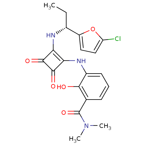 Chemical structure of BindingDB Monomer ID 50233572