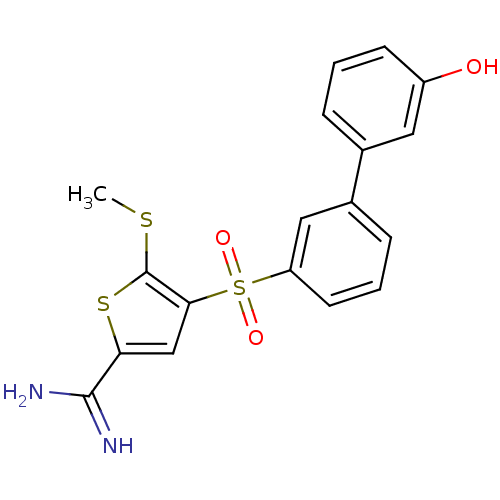 Chemical structure of BindingDB Monomer ID 50233683