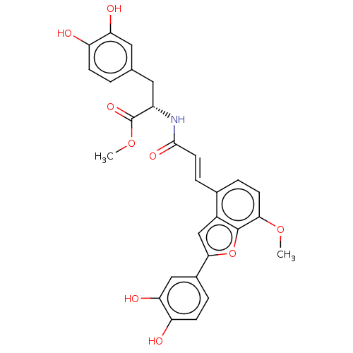 Chemical structure of BindingDB Monomer ID 50233755