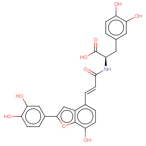 Chemical structure of BindingDB Monomer ID 50233815